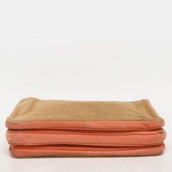 Chloe Beige/Peach Calf Hair and Suede Chain Shoulder Bag