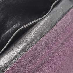 Chloe Purple Leather Small Elsie Chain Shoulder Bag