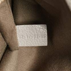 Chloe Grey Leather Medium Marcie Shoulder Bag