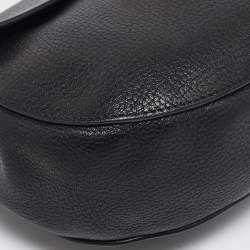Chloe Black Leather Medium Drew Shoulder Bag