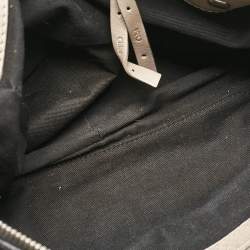 Chloe Black Quilted Patent Leather Bay Satchel