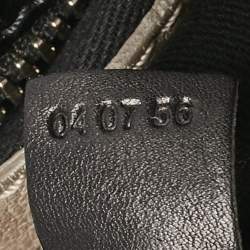 Chloe Black Quilted Patent Leather Bay Satchel