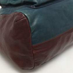 Chloe Multicolor Leather Pocket Satchel