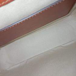 Chloe Red Leather C Crossbody Small Bag