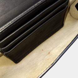 Pre Owned Chloe Black Canvas and Leather Payback Mini bag