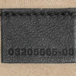 Pre Owned Chloé Black Leather and Suede Small Faye Shoulder Bag