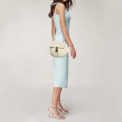 Chloe Light Beige Leather Medium Drew Shoulder Bag