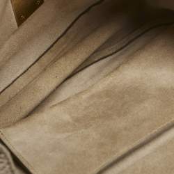 Chloe Light Beige Leather Medium Drew Shoulder Bag