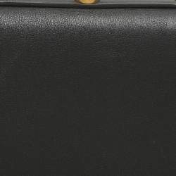 Chloé Black Leather and Suede Small Nile Bracelet Crossbody Bag