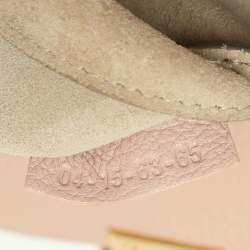 Chloe Peach Leather Nano Drew Shoulder Bag