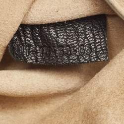 Chloé Black Leather Mini Drew Chian Shoulder Bag