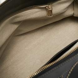 Chloe Black/Multicolor Cashmere and Leather Large Edith Satchel