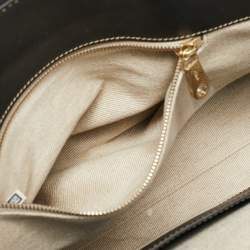 Chloe Black/Multicolor Cashmere and Leather Large Edith Satchel