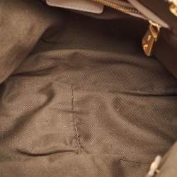 Chloe Off White Grained Leather Marcie Shoulder Bag