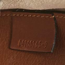 Chloe Brown Leather Small Hudson Fringe Shoulder Bag
