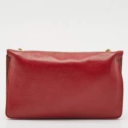 Chloe Multicolor Leather Envelope Flap Chain Clutch