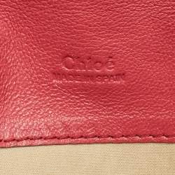 Chloe Multicolor Leather Envelope Flap Chain Clutch