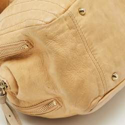 Chloe Tan Leather Bay Satchel