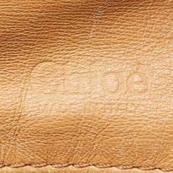 Chloe Tan Leather Betty Zip Satchel