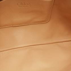 Chloe Cream/Black Printed Fabric Bow Clutch