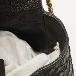 Chloe Black Python Medium Elsie Chain Shoulder Bag