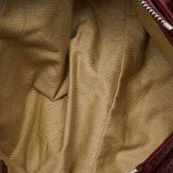 Chloé Burgundy Leather Medium Paddington Satchel