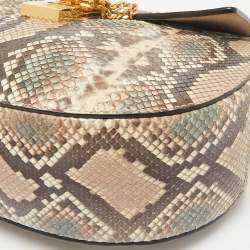 Chloe Multicolor Python Medium Drew Shoulder Bag