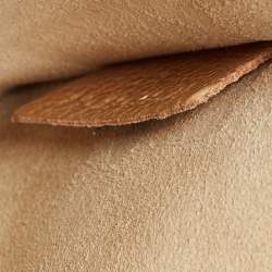 Pre Owned Chloe Gold Leather Small Drew Shoulder Bag