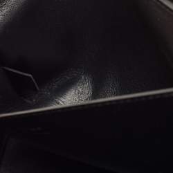 Chloe Blue Leather Elle Chain Clutch