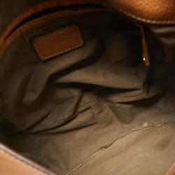 Chloe Brown Leather Medium Marcie Crossbody Bag