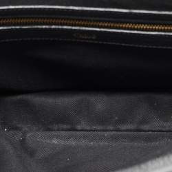 Pre Owned Chloe Black Leather Medium Sally Flap Shoulder Bag