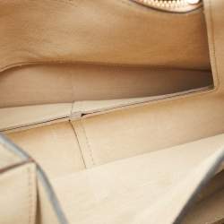 Chloe Tan/Mustard Leather and Suede Faye Medium Shoulder Bag