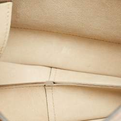 Chloe Tan/Mustard Leather and Suede Faye Medium Shoulder Bag