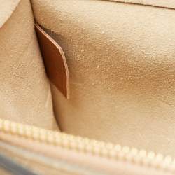 Chloe Tan/Mustard Leather and Suede Faye Medium Shoulder Bag