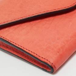 Chloe Orange Leather Sally Wallet