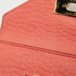 Chloe Orange Leather Sally Wallet