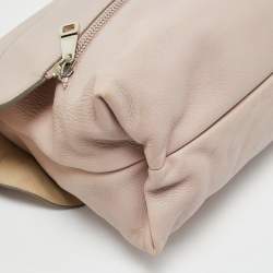 Chloe Pink/Beige Leather Dalston Shoulder Bag