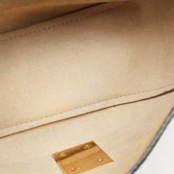 Chloe Taupe Grey Leather Small Drew Shoulder Bag