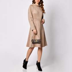 Pre Owned Chloe Dark Brown Leather Paddington Clutch Bag