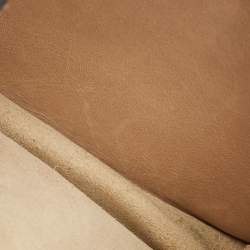 Pre Owned Chloe Beige Leather Mini Hudson Shoulder Bag
