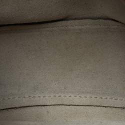 Pre Owned Chloe Burgundy Leather and Suede Medium Drew Shoulder Bag