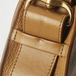 Pre Owned Chloé Tess Small Brown/Tan Leather and Suede Crossbody Bag