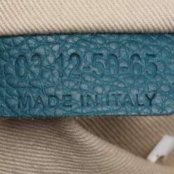 Pre Owned Chloe Blue Leather Medium Paraty Satchel