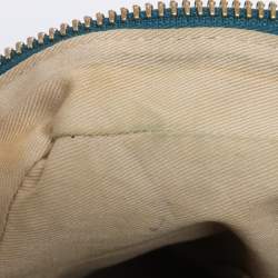 Pre Owned Chloe Blue Leather Medium Paraty Satchel