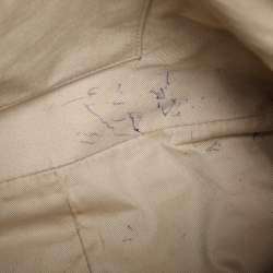 Pre Owned Chloe Blue Leather Medium Paraty Satchel