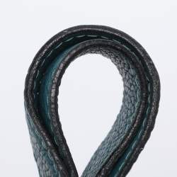 Pre Owned Chloe Blue Leather Medium Paraty Satchel