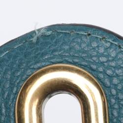 Pre Owned Chloe Blue Leather Medium Paraty Satchel