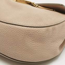 Pre Owned Chloe Light Beige Medium Drew Shoulder Bag