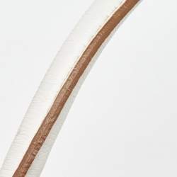 Pre Owned Chloe White Leather Medium Paddington Satchel