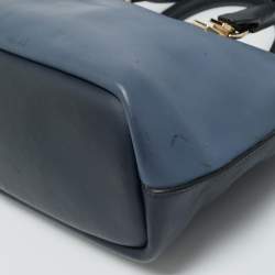 Pre Owned Chloe Bicolor Leather Small Baylee Tote